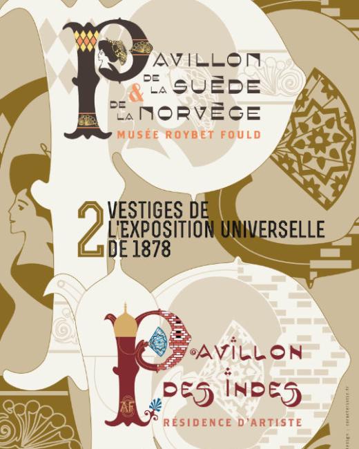 Logos & design service patrimoine & musée de Courbevoie