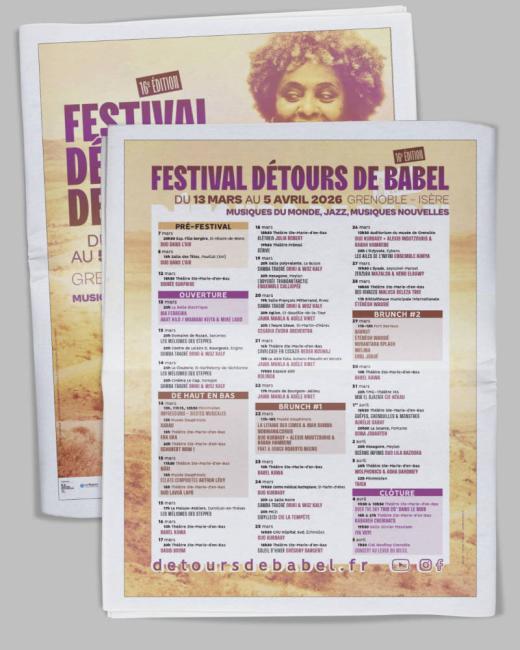 Festival Détours de Babel, Grenoble – Isère 38