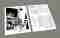 Design graphique dossier artistique d'un plasticien, mise en page, retouche photo et colorimétrie, 2 pages dont CV Christian Dell'Ova